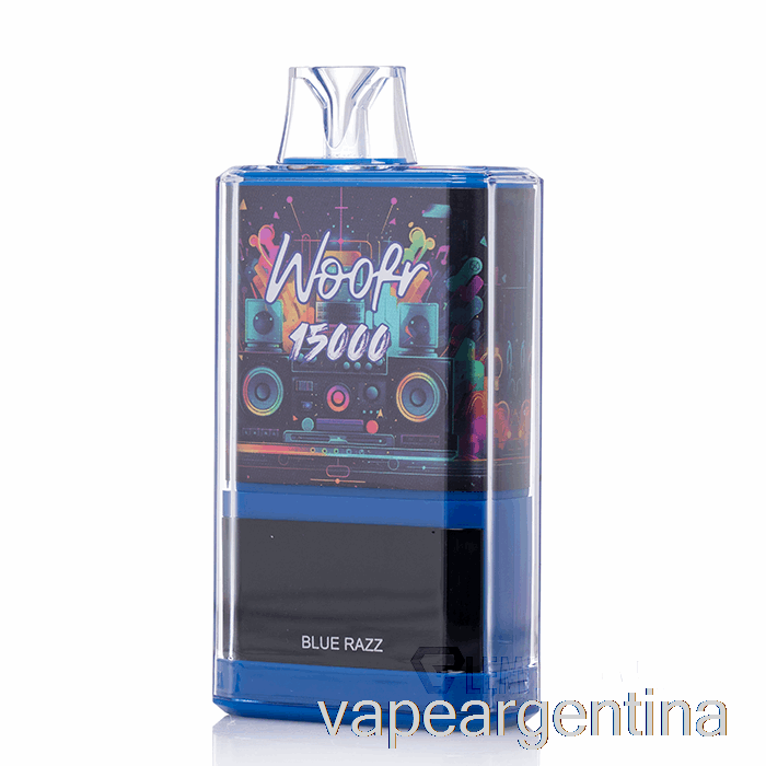 Woofr 15000 Vape Desechable Razz Azul Descartable